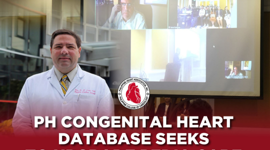 PH congenital heart database seeks to upgrade pedia care 